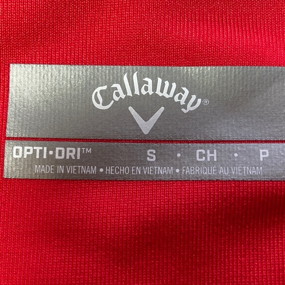 Callaway Women's Red and Blue Floral Short Sleeve Top - Picture 2 of 7